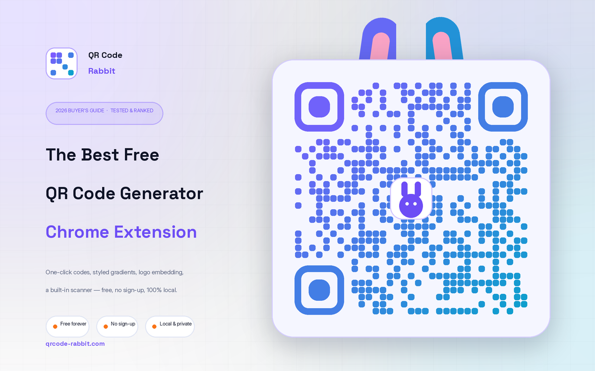Best Free QR Code Generator Chrome Extension (2026 Guide)
